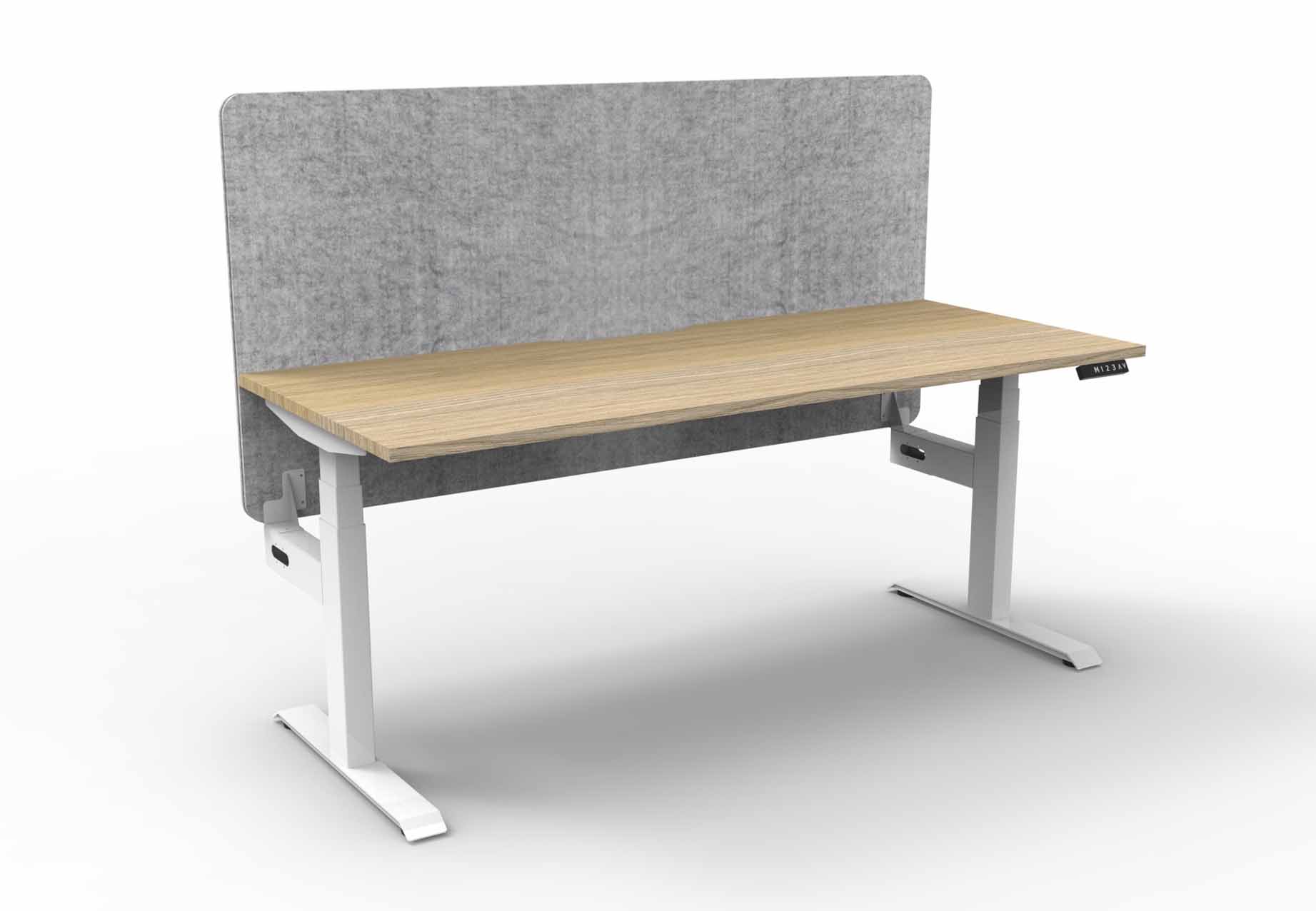 Boost+ Sit-Stand Single Sided Workstation - with Eco Screen